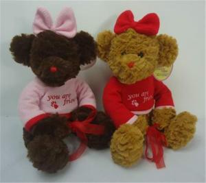 China 11'' Teddy Bear Stuffed Plush Toy on sale