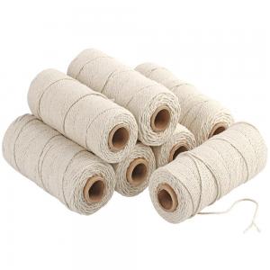 Wholesale 220m/roll Wool Yarn Macrame Recycled Cotton Rope Basket Decoration from china suppliers