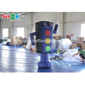 Wholesale Promotion Inflatable Cartoon Characters 2m Traffic Light Model CE from china suppliers