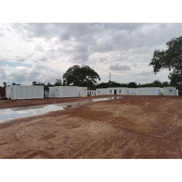Galvanised Prefab Site Office Flat Pack Container Modular Factory House Units