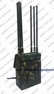 Wholesale 80 Meter High Power Backpack Signal Jammer Manpack Portable GSM 4G Cell Phone Signal Jammer from china suppliers
