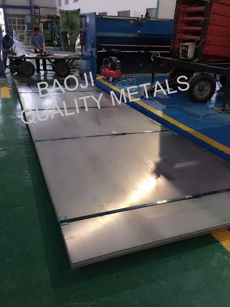 ASTM B265 Titanium Alloy Plate . Cold Rolled Thin Titanium Sheet 0.3-60mm Thickness