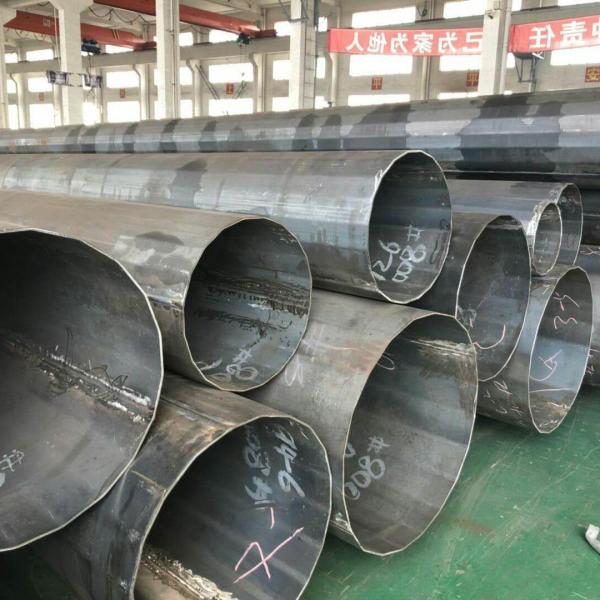 Galvanized Monopole Telecommunications Tower Self Supporting Wireless Tubular Monopole Antenna
