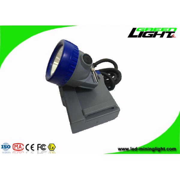 IP68 waterproof and 420g portable underground safety explosion proof led mining corded miner cap lamp