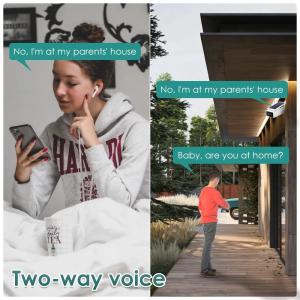 Security Camera WiFi HD 4MP Battery Motion 62PIR CCTV IP66