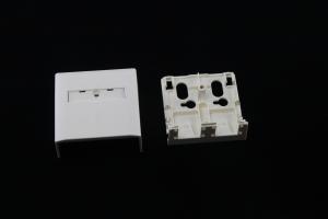 China Television Cable Connector for Fiber Optic Parts in white color on sale
