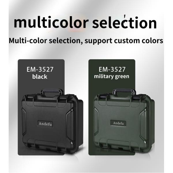 Custom Tool Box IP67 Waterproof with Customizable Lining for Multi-Purpose Usage as a Hard Plastic Tool Case