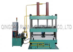 Wholesale 1000 * 1000mm Interlocking Rubber Tile Hydraulic Molding Making Machine from china suppliers