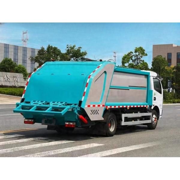 Energy Type Pure Electric Dongfeng Captur 8-Square Compression Garbage Truck Optimized for Custom's Requirement