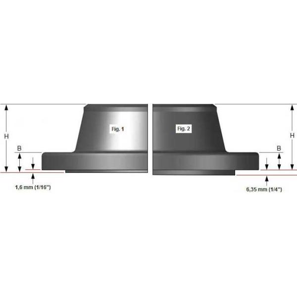 Asme A182 Weld Neck Ring Type Joint Wn Rtj Flange Aisi B16.5 Class 300
