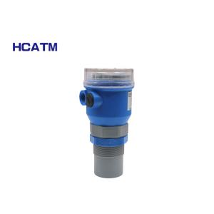 Blue Tank Indicator Ultrasonic Level Transmitter 20KHz - 2000KHz Frequency