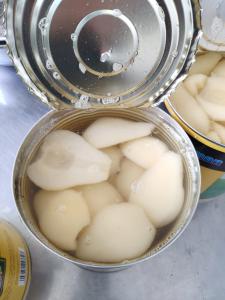 China Light Sweet Flavor Canned Bartlett Williams Pear Halves 3 Years Shelf Life on sale