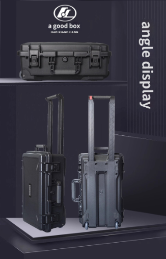 Custom IP67 Waterproof Flight Case with Wheels and Foam