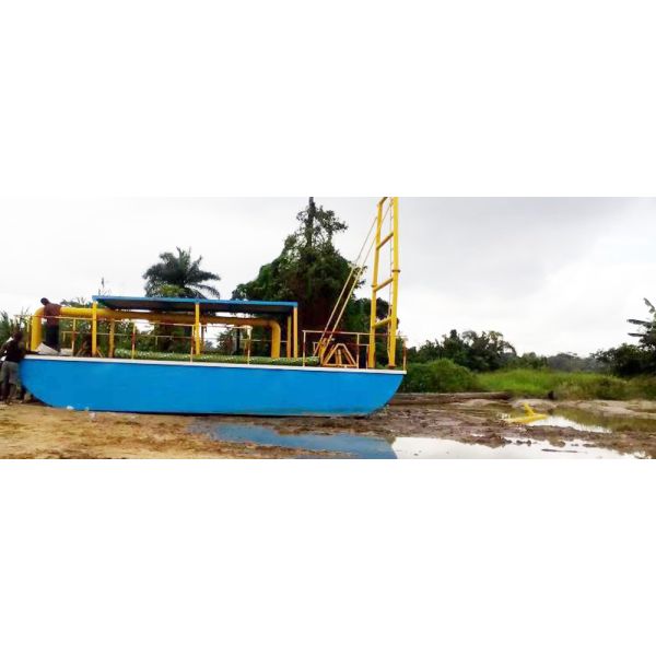 JC-3000 Swing Winch Cutter Suction Dredger 10m Dredging Depth