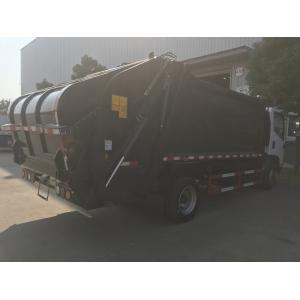 bottom price FAW Brand 8cbm compacted garbage truck for sale cheaper refuse