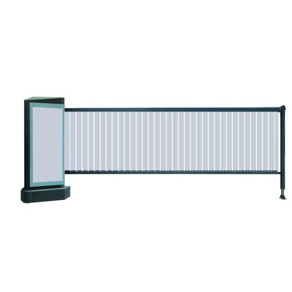 IP54 LED Light Custom Color Advertising Barrier , Outdoor Windproof Parking Barrier Gates
