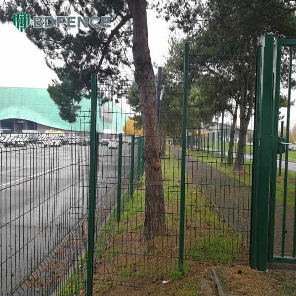 Hospital Perimeter V Mesh Security Fencing Quiet Zone