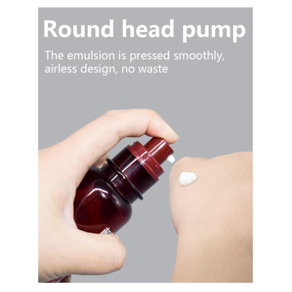 Cosmeceutical 30ml 50ml Empty AS Plastic Airless Pump Bottle For Skin Care Packaging