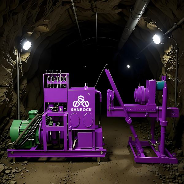 Geological Core Drilling Machine Underground Tunnel Exploration Sampling Small Core Drilling Rig
