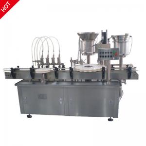 China 50ml Oral Syrup Liquid Plastic Bottle Filling Machine Vial Filling Machine on sale