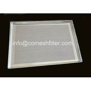Wholesale Smooth Edge 10-100kg Stainless Steel Wire Mesh Tray Silver from china suppliers