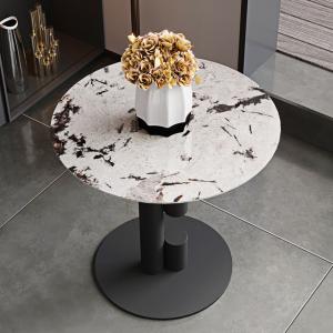 Buy cheap Porcelain Round Rock Coffee Table Moisture Proof Center Tea Table Rock Top from wholesalers