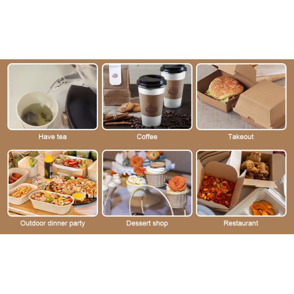 Disposable Tasting Cup Mini Kraft Paper Cup For Sampling With 30ml 50ml Sizes Leak Proof Eco Friendly