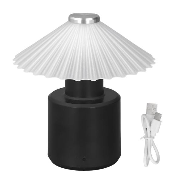 Portable USB Rechargeable LED Desk Lamp With Adjustable Shade For Reading & Workspace Lighting