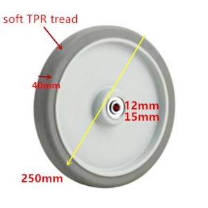 China 8 Inch Restaurant Hotel Ice Storage Trolley Wheels on sale