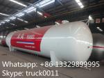 factory sale 120,000L 50ton lpg gas storage propane tanker, hot sale bullet type