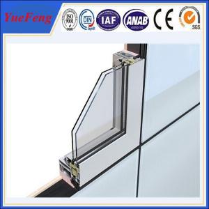Wholesale Aluminium section 6063 extrusion profiles,standard size aluminium door and windows frame from china suppliers