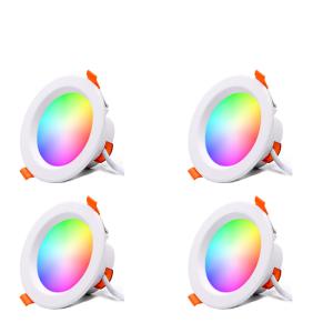 Tuya Smart Bulb Downlight AC110-250V Dimmable Led Down Lights Voice