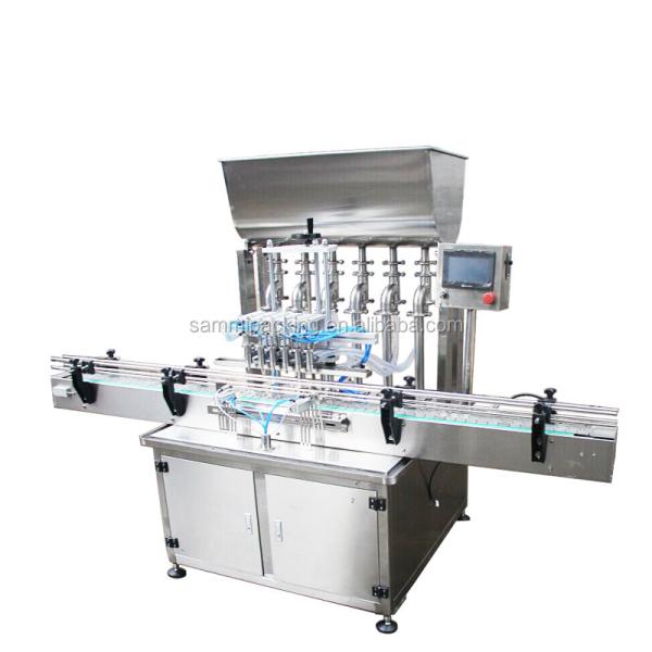 High Quality Automatic Peanut Butter Sauce Granular Filling Machine Sticky Paste Juice Oil for Beverages Oil 500ml Bottles