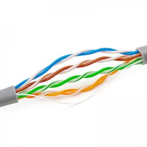 Wholesale Cat5e Unshielded Twisted Pair Networking Cable With 24AWG Conductor 4 Pair LAN Cable from china suppliers