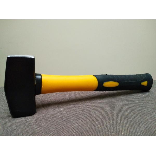 Club Hammer(XL-0093) with painted surface and rubber handle, durable and safe quality