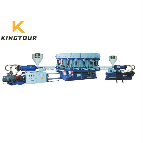 Automatic Slipper Injection Molding Machine Rotary Plastic Slippers Machine 18500W
