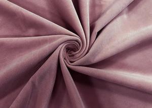 China 230GSM Soft Plush Toy Fabric / Dark Pink Stuffed Toy Fabric 160cm Width on sale