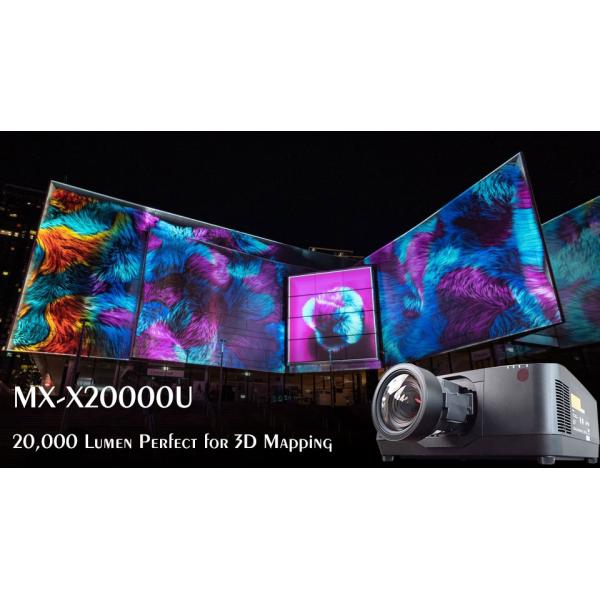 20000 Lumen High Brightness 3D Mapping Projector Outdoor Projection