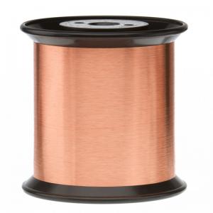 Wholesale Solderable Enamelled 44 Gauge Copper Metal Wire PEW/N Class 130 Nylon/Polyester from china suppliers
