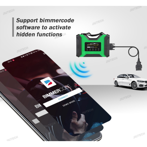 Full Configuration OBD2 Scanner SUPER ICOM PRO N3 For B-MW Support code MB PRO N3+ USB 3.0 SUPER Diagnostic tool