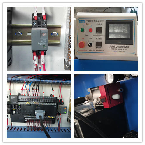 3.75kw Hot Melt Extruder Machine 14L Volume With Omron PLC Control System