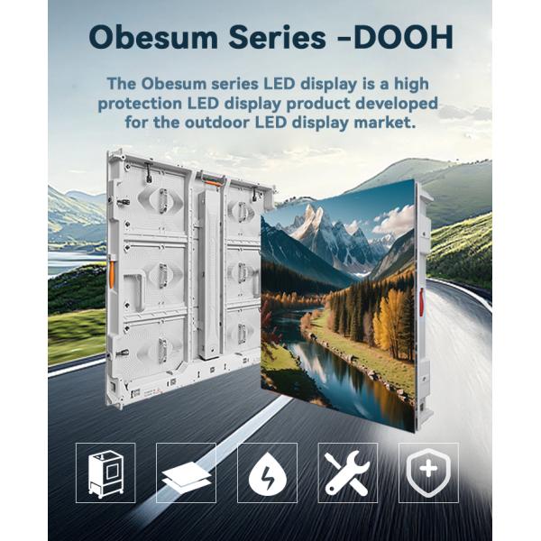 Outdoor LED Panel Display Screen Full Color Digital Advertising Billboard for advertisement video wall