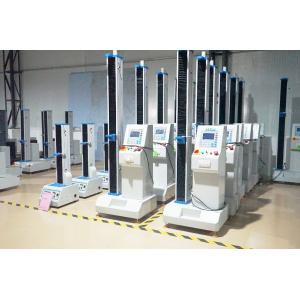 Single Column Leather Tensile Testing Machines 2KN With Microcomputer Display