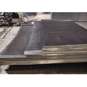 China Crimped Stainless Steel Quarry Screen Mesh For Sand Rock on sale