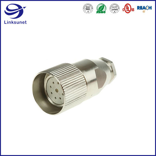 Industrial Robot wiring harness with MIL DTL 26482 Bayonet Lock Connector