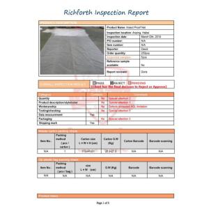 Shijiazhuang Gezi Screen Manufacturing Co.,Ltd Certifications