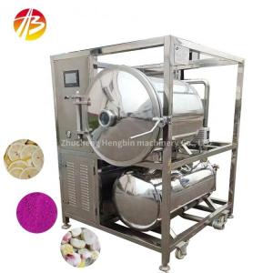 China Industrial Flower Freeze Dryer with 850*750mm Tray Size and Silicone Oil/Electric Heating on sale
