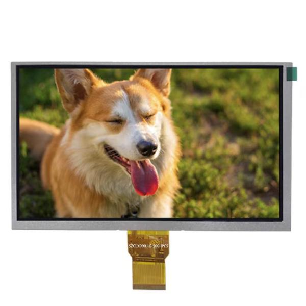 High Definition 9.0 Inch TFT IPS Full Viewing Angle RGB Communication Liquid Crystal Display With 1024*600 Pixels 50 PIN 18V