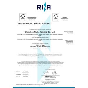 Shenzhen Gathe Printing Certifications