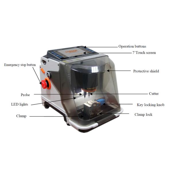 iKeycutter CONDOR XC-MINI Car Key Cutting Machines Three Years Warranty